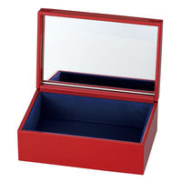 ミタニ アクセサリーケース アクセサリーBOX 小 箔工芸 山中塗 和風 小物入れ 祥雲桜 496659 1個（直送品）