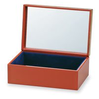 ミタニ アクセサリーケース アクセサリーBOX 小 箔工芸 山中塗 和風 小物入れ 花丸 496658 1個（直送品）