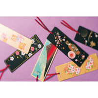 ミタニ しおり 蒔絵しおり 箔工芸 和 日本 箔工芸赤富士 497066 1個（直送品）