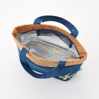 スケーター ランチバッグ コルク×デニムランチバックM ピーターラビット シトロン 497483 1個（直送品）