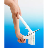 アズマ工業 浴室 ワイパー 掃除 楽絞りワイパー カビ取り 全長82cm 水だけで洗える 497526 1個（直送品）