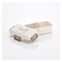 スケーター 弁当箱 530ml ふわっと弁当箱 プーさんシンプルロゴ 497510 1個（直送品）