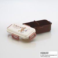 スケーター 弁当箱 530ml ふわっと弁当箱 SN and BEAR 497509 1個（直送品）