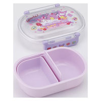 スケーター 弁当箱 360ml ふわっとタイトランチBOX クロミファンシー 497670 1個（直送品）