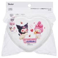 スケーター 弁当箱 3個セット シール容器 ハート型 マイメロクロミ Netflix 497682 1個（直送品）