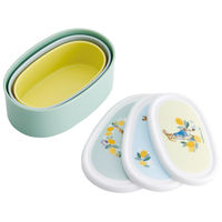 スケーター 弁当箱 3個セット 抗菌シール容器 ピーターラビット シトロン 497687 1個（直送品）