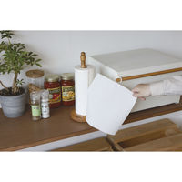 クレエ キッチンペーパーホルダー ナインマーケ キッチンペーパースタンド 固定シート付 497725 1個（直送品）