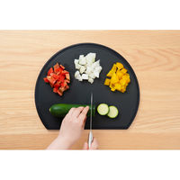 新輝合成 まな板 かまぼこ型 食洗機対応 日本製 軽い・見やすいまな板 498126 1個（直送品）