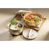 谷口金属工業 両手鍋 18cm 和の職人 アルミ浅型鍋 木蓋付 498350 1個（直送品）