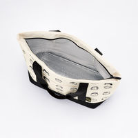 スケーター エコバッグ 麻風 トート 保冷 ショッピングバッグ スヌーピー 498415 1個（直送品）