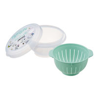 スケーター 冷凍ごはん容器 270ml 薄肉 ごはん 保存容器 S お茶碗型 スヌーピー 498419 1個（直送品）