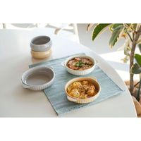 ケーアイ グラタン皿 KOS ラウンドグラタン アイボリー 498442 1個（直送品）