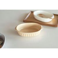 ケーアイ グラタン皿 KOS オーバルグラタン キャメル 498446 1個（直送品）