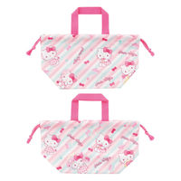 スケーター 弁当袋 ランチ巾着 キティファンシー 498582 1個（直送品）