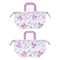 スケーター 弁当袋 ランチ巾着 クロミファンシー 498580 1個（直送品）