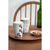 ケーアイ ビアカップ リーフ ビアタンブラー レッド 498472 1個（直送品）