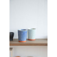 ケーアイ コップ ゆら ろくろめカップ 伊賀白 498468 1個（直送品）