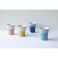 ケーアイ コップ さらさ フリーカップ 黄色 498466 1個（直送品）