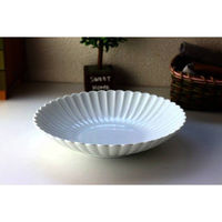 ネクスト 皿 菊花和膳 大皿 21cm 白 499220 1個（直送品）