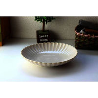 ネクスト 皿 菊花和膳 中皿 18cm 白うのふ 499219 1個（直送品）