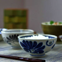 ネクスト 茶碗 琉球デイゴ 飯碗 ブルー 499249 1個（直送品）