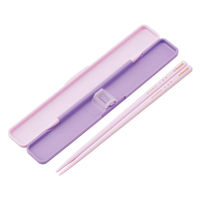 スケーター 音の鳴らない箸・箸箱セット クロミパステル水彩花柄 530554 1個（直送品）