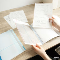 ソニック ファイル 貼るシラセファイル B5ノート用 2枚入り タスク管理 531671 1個（直送品）