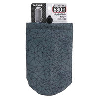 トルネ ペットボトルカバーメッシュグレー680ml 531964 1個（直送品）