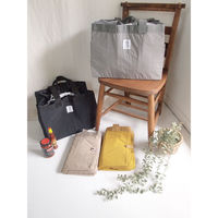 ティーライフ エコバッグ ヘンリースタジオ ショッピングバッグ レジカゴ対応 マスタード 532056 1個（直送品）