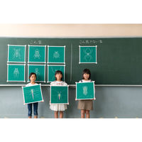 ナナミ 虫の体のつくり学習黒板 学習用品・理科教材 108546 1セット(10枚)（直送品）