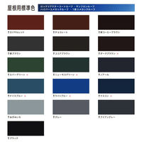 ロックペイント　１液ユメロックルーフ　エバーグリーン　14Ｌ　024-1062-01　１個（直送品）