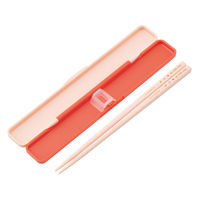 スケーター 音の鳴らない箸・箸箱セット キティパステル水彩花柄 530552 1個（直送品）