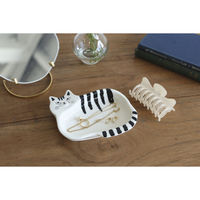 クレエ インテリアトレイ シナリーモチーフトレイ アニマル ネコ 495594 1個（直送品）