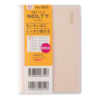 日本能率協会マネジメントセンター 【2026年4月版】ペイジェムマンスリー プチ コンパクト 月間 日曜始まり ライトピンク 9825 1冊（直送品）