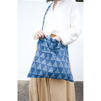 キシマ エコバッグ 2WAY 折り畳み 肩掛け 手持ち トライアングル 499097 1個（直送品）