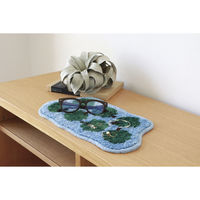 クレエ 玄関マット EIBORIE フルーツアクセントマット 室内 アップル 491096 1個（直送品）