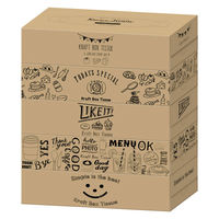 ティッシュペーパー 180組（5箱入）エルモア Kazaru×Krafty ラインアート 1セット（5箱入×5パック） カミ商事