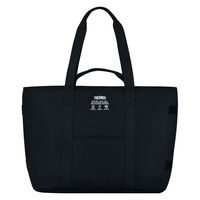 保冷ビッグトートバッグ 36Ｌ オールブラック RFQ-036 ALB 1セット（1個×3） 保冷バッグ コンパクト収納 サーモス