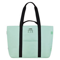 保冷ビッグトートバッグ 36Ｌ ミントグリーン RFQ-036 MG 1セット（1個×3） 保冷バッグ コンパクト収納 サーモス
