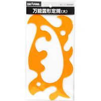 ドラパス 万能雲形定規 大 14-314 1セット(5枚)（直送品）