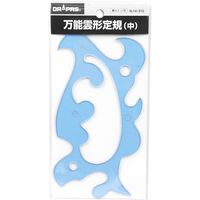 ドラパス 万能雲形定規 中 14-315 1セット(6枚)（直送品）