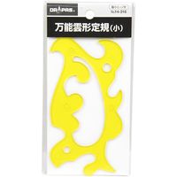 ドラパス 万能雲形定規 小 14-316 1セット(7枚)（直送品）