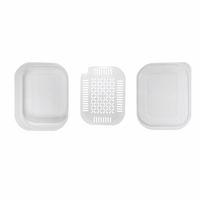 保存容器 冷凍ご飯 スノコ付 KKー668 食洗機対応 電子レンジ対応 日本製 1個（2個入）小久保工業所