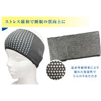 エバナース ケアオール 遠赤外線ターバン&ネックウォーマー 男女兼用 ECR-511100 1枚（直送品）