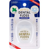 クリエイト プレミアム デンタルフロス 50m 4901387051486 1個（直送品）