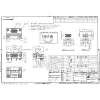 日本航空電子工業 レセプタクル(高密度 アングルスルーホールタイプ 基板実装用) D02-M15SAG-20L9E 1個（直送品）
