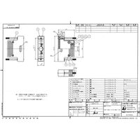 日本航空電子工業 ジャンクションシェル ストレートクランプ プラスチック製分割型 DD-C8-J13-B6-1R 1個（直送品）