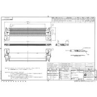 日本航空電子工業 ケーブル側側プラグ(金属シェル付き) ディスクリートワイヤ用圧着結線型 FI-X30HL 1個（直送品）