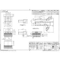 日本航空電子工業 1列型ソケットハウジング 一体型係止フラットタイプ IL-AG5-10S-S3C1 1個（直送品）
