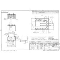 日本航空電子工業 2列型ストレートピンヘッダ スルーホールタイプ IL-AG5-16P-D3T2-A 1個（直送品）